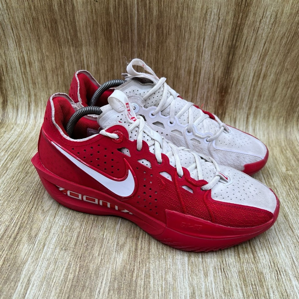 Nike Air Zoom GT Cut 3 TB Men's Size 8.5 Red White Sneakers Shoes IB4458-600